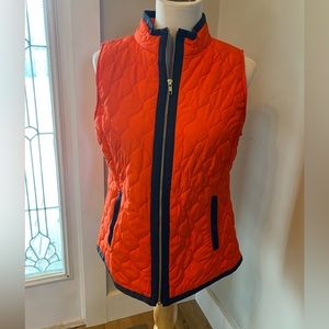 Crown & Ivy orange vest size med
